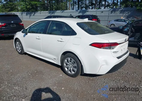 2024 Toyota Corolla Hybrid Le from USA, damaged, VIN JTDBDMHE6R3008538